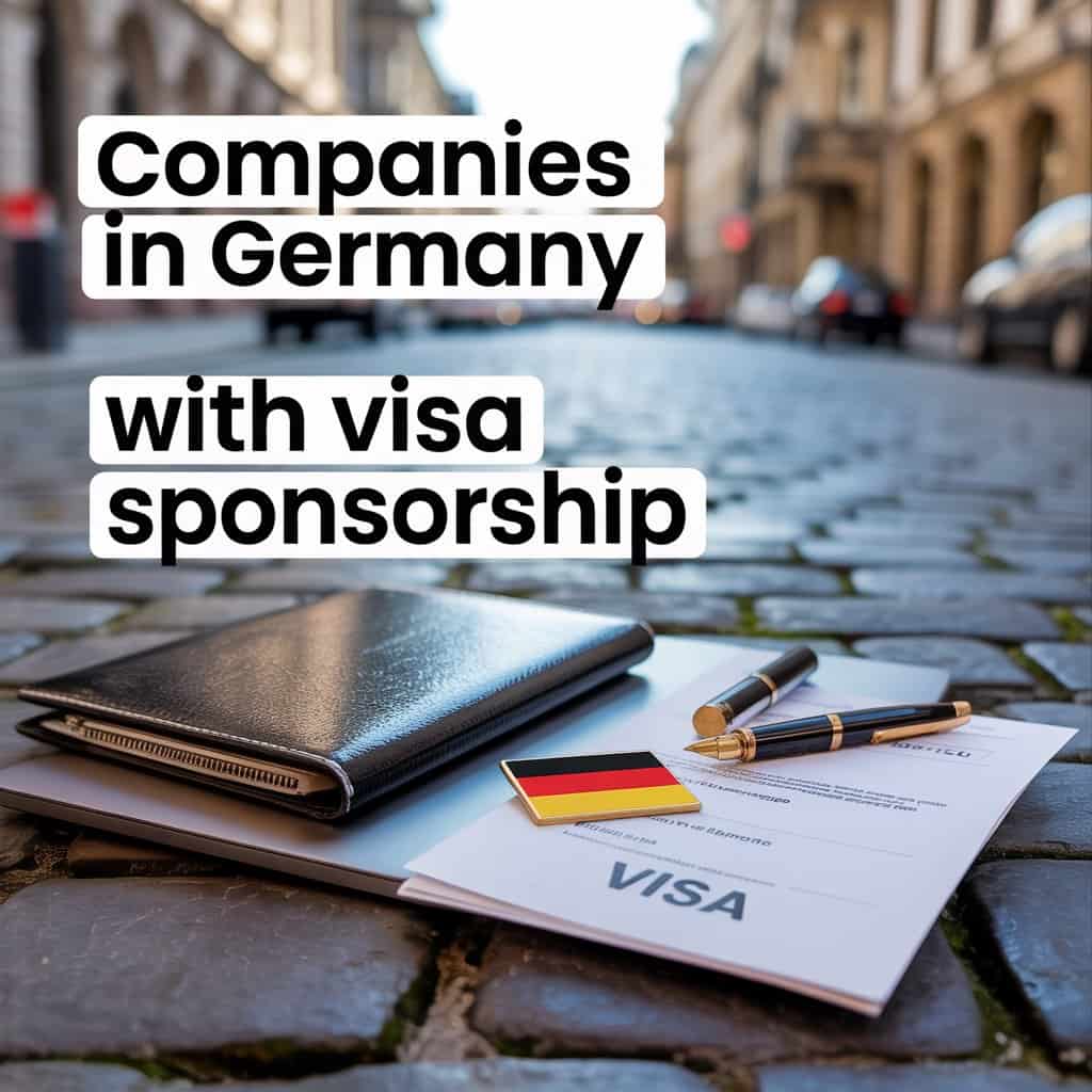 Companies in Germany with Visa Sponsorship