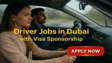 Driver Jobs in Dubai with Visa Sponsorship