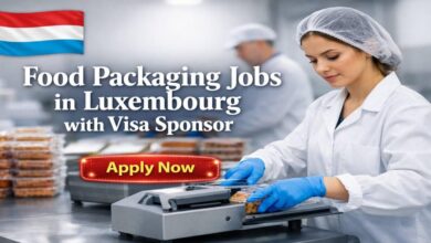 Food Packaging Jobs in Luxembourg with Visa Sponsor