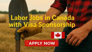 Labor Jobs in Canada with Visa Sponsorship