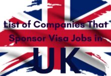 List of Companies That Sponsor Visa Jobs in UK