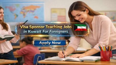 Visa Sponsor Teaching Jobs in Kuwait For Foreigners