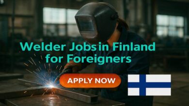 Welder Jobs in Finland for Foreigners