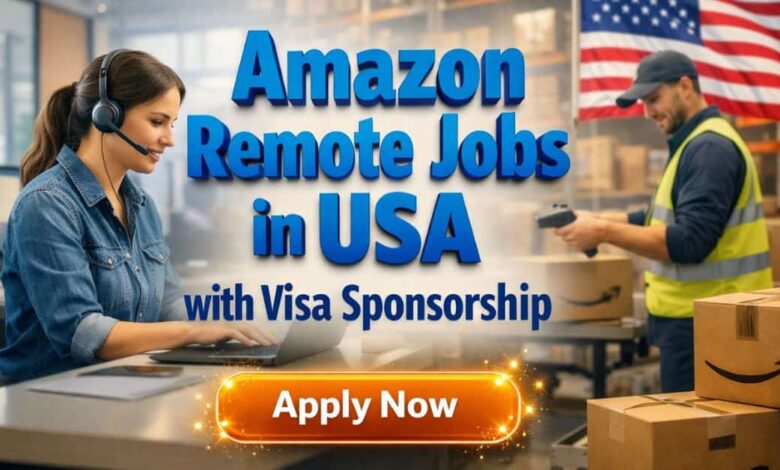 Amazon Remote Jobs in USA with Visa Sponsorship