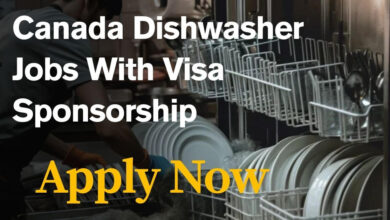 Canada Dishwasher Jobs With Visa Sponsorship