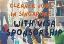 Cleaner Jobs in Singapore With Visa Sponsorship