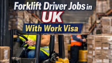 Forklift Driver Jobs in UK With Work Visa