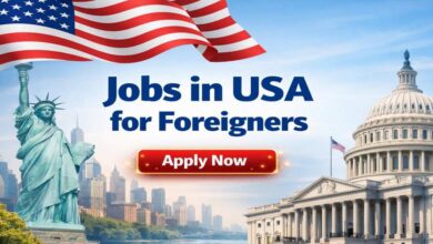 Jobs in USA for Foreigners