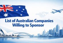 List of Australian Companies Willing to Sponsor