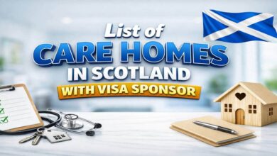 List of Care Homes in Scotland with Visa Sponsor