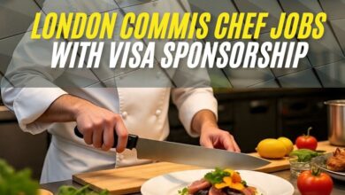 London Commis Chef Jobs with Visa Sponsorship