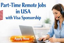 Part-Time Remote Jobs in USA with Visa Sponsorship