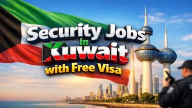 Security Jobs in Kuwait with Free Visa