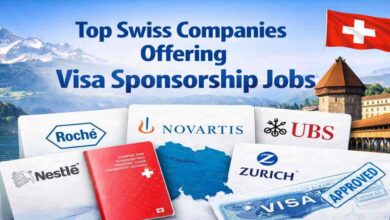 Top Swiss Companies Offering Visa Sponsorship Jobs