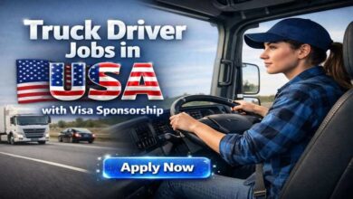 Truck Driver Jobs in USA with Visa Sponsorship