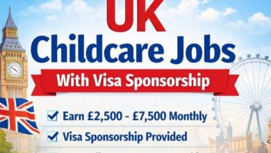 UK Childcare Jobs With Visa Sponsorship