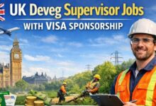 UK Deveg Supervisor Jobs with Visa Sponsorship