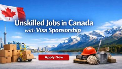Unskilled Jobs in Canada with Visa Sponsorship
