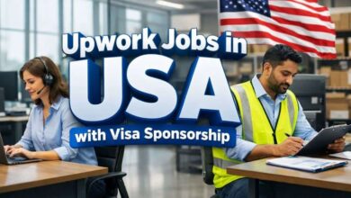 Upwork Jobs in USA with Visa Sponsorship