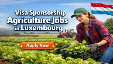 Visa Sponsorship Agriculture Jobs in Luxembourg