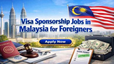 Visa Sponsorship Jobs in Malaysia for Foreigners