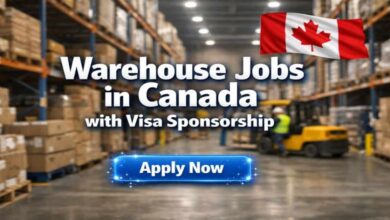 Warehouse Jobs in Canada with Visa Sponsorship