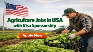 Agriculture Jobs in USA with Visa Sponsorship