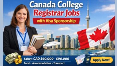 Canada College Registrar Jobs with Visa Sponsorship