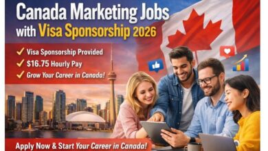 Canada Marketing Jobs with Visa Sponsorship