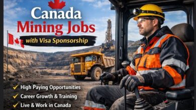Canada Mining Jobs with Visa Sponsorship