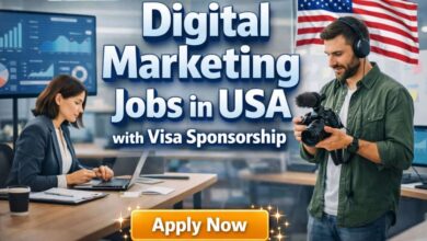 Digital Marketing Jobs in USA with Visa Sponsorship