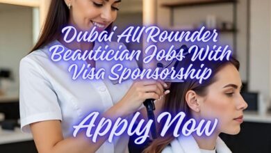 Dubai All Rounder Beautician Jobs With Visa Sponsorship