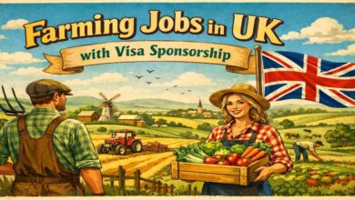 Farming Jobs in UK with Visa Sponsorship