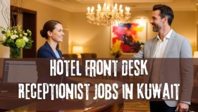 Hotel Front Desk Receptionist Jobs in Kuwait