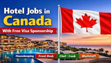 Hotel Jobs in Canada with Free Visa Sponsorship