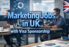 Marketing Jobs in UK with Visa Sponsorship