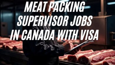 Meat Packing Supervisor Jobs in Canada with Visa