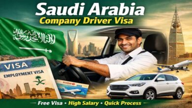 Saudi Arabia Company Driver Visa