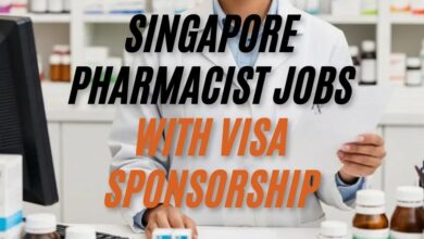 Singapore Pharmacist Jobs with Visa Sponsorship