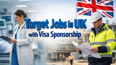 Target Jobs in UK with Visa Sponsorship