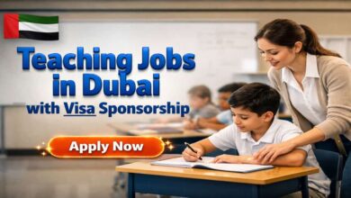 Teaching Jobs in Dubai with Visa Sponsorship