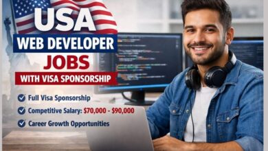 USA Web Developer Jobs with Visa Sponsorship