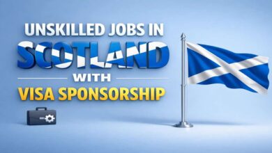 Unskilled Jobs in Scotland with Visa Sponsorship