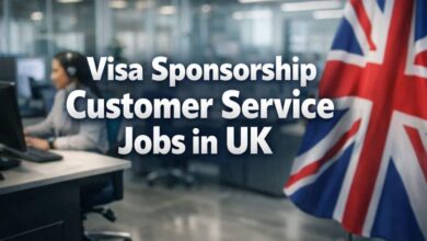 Visa Sponsorship Customer Service Jobs in UK