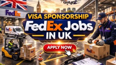 Visa Sponsorship FedEx Jobs in UK