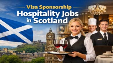 Visa Sponsorship Hospitality Jobs in Scotland