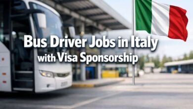 Bus Driver Jobs in Italy with Visa Sponsorship