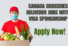 Canada Groceries Deliverer Jobs with Visa Sponsorship