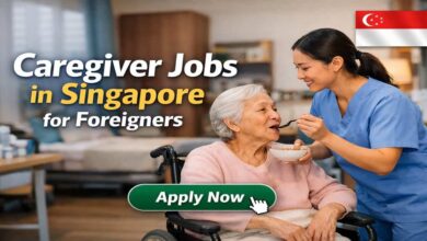 Caregiver Jobs in Singapore for Foreigners
