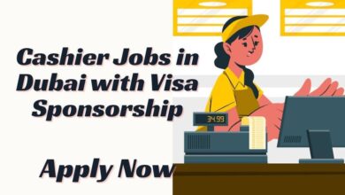 Cashier Jobs in Dubai with Visa Sponsorship